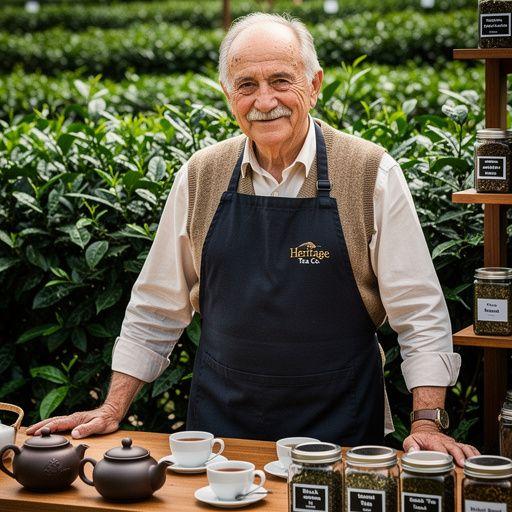 Télikertekben elhelyezett tea készítésének folyamata, forrázó víz és szárított gyógynövények.