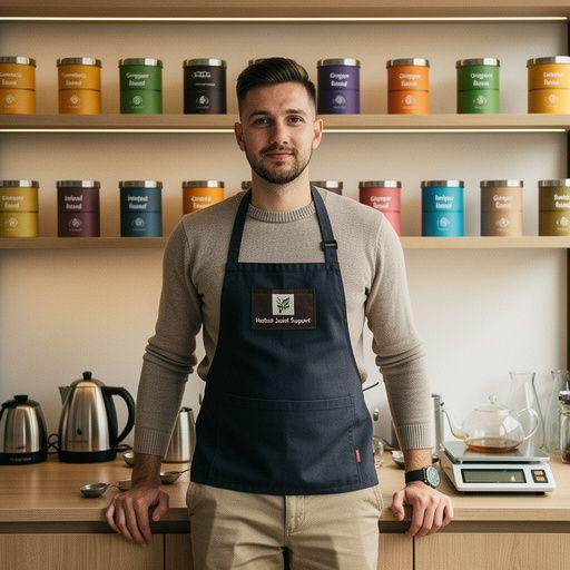 Színes teásdobozok a polcon, mindegyik címkéje a különböző ízek és jótékony hatások szerint.